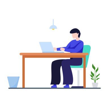 Bir şirkete veya başka bir kişiye iş imkanı sağlayan kişi, ofis çalışanı. 