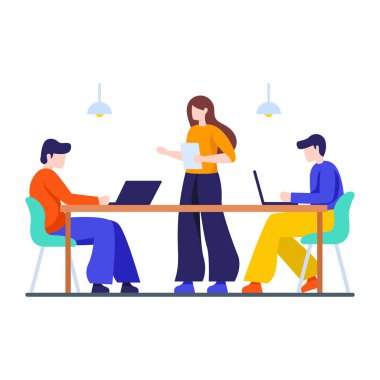 Eş zamanlı çalışma alanının düz bir şekilde canlandırılması