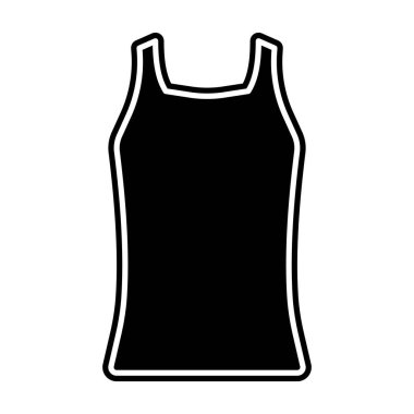 Bir kadının kolsuz iç çamaşırı, kaşkorse simgesi.