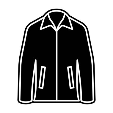 Eşofman üstü simgesinin katı tasarımı