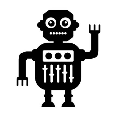 Ai tercihleri ayarlanıyor, robot filtrelerinin düz simgesi 