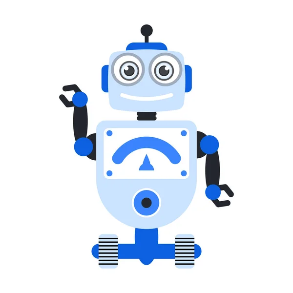 Technológiai Sebesség Tesztelés Automatizálás Ipari Robot — Stock Vector