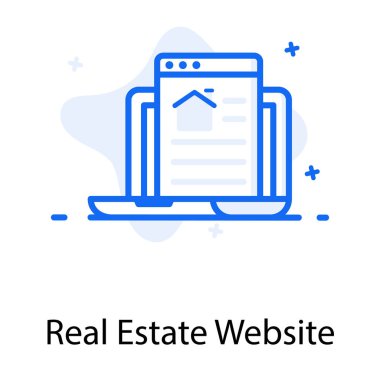 Mülk satın almak ve satmak bir internet sitesi, gayrimenkul sitesi aracılığıyla 