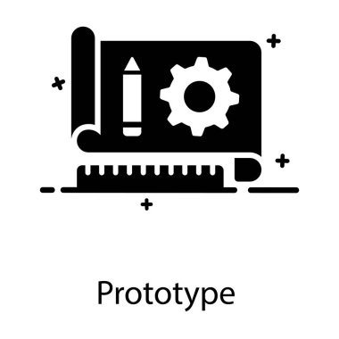 Bazı geometrik araçlar grafiksel olarak tasarlanmış ve prototipi veya modeli sembolize eden grafikler. 