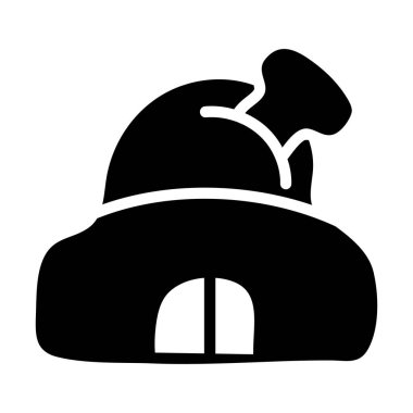 Planetaryum simgesinin moda tasarımı, düzenlenebilir vektör 