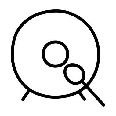 Müzik davulunun düz vektör tasarımı 