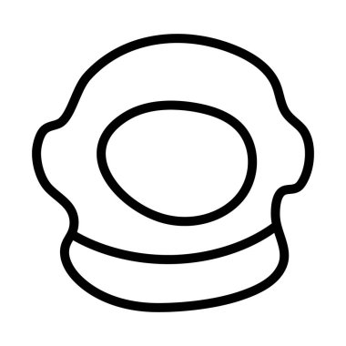 Koruyucu başlık, uzay kaskının simgesi. 