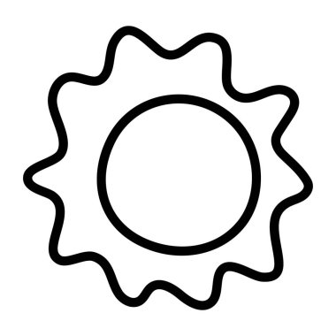 Güneşin düz stili, güneş sisteminin merkezi yıldızı. 