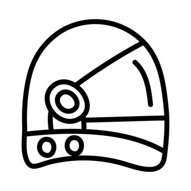 Koruyucu başlık, uzay kaskının simgesi. 
