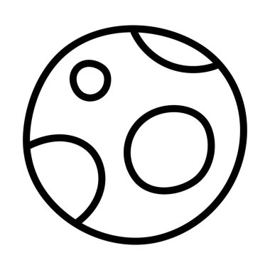 Mars 'ın temel modern biçim simgesi, güneş sistemi gezegeni 