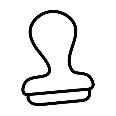 Belirgin bir iz ya da kalite, kauçuk damga simgesi 