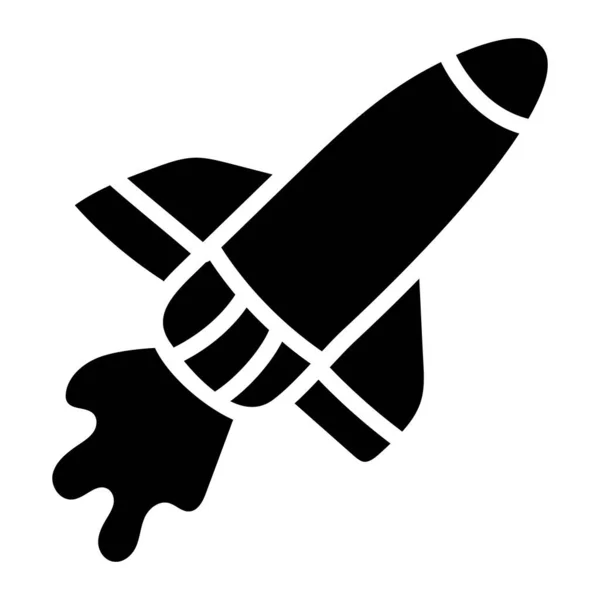 Πυραύλων Εικονίδιο Εκτοξευτή Πυραύλων Στο Σχεδιασμό Doodle — Διανυσματικό Αρχείο