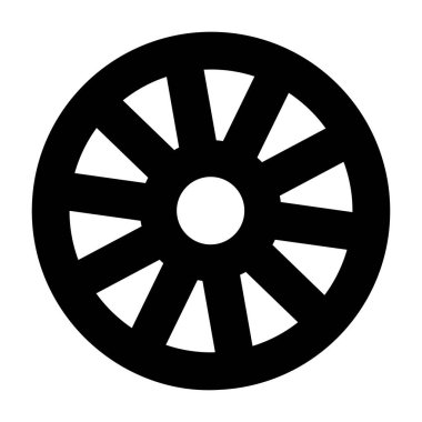 Çelik kenar olarak da bilinir, katı simge tasarımı.