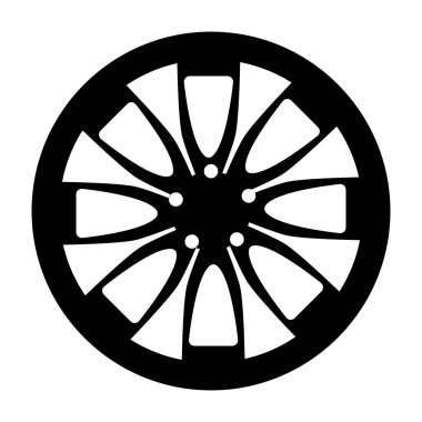 Tekerlekli bir araba parçası, otomatik olarak simgeye eklenmiş