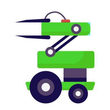 Endüstriyel vinç robotu, modern düz stil elektronik robot 