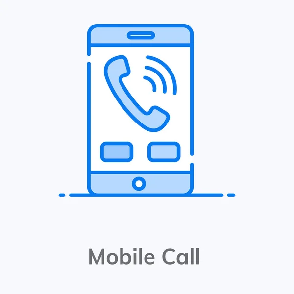 기본적 Rgbconceptual Phone Ringicon Design Mobile Call — 스톡 벡터