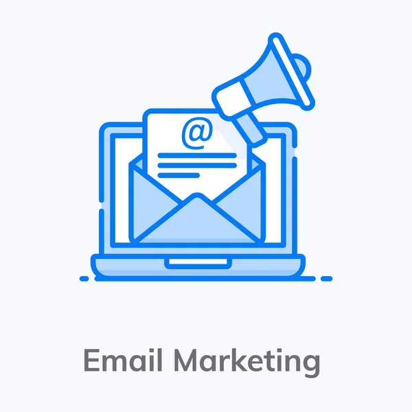 Grundlegendes Rgbvector Design Von Mail Marketing Mail Promotion — Stockvektor