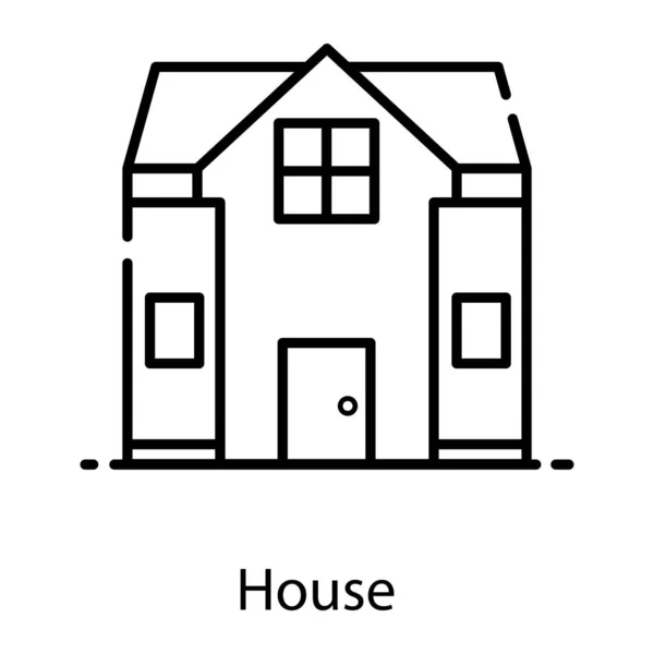 Современный Векторный Дизайн Жилья Икона Дома — стоковый вектор