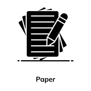 Yapışkan notların bir simge tasarımı, kağıt bloknot taslağı 