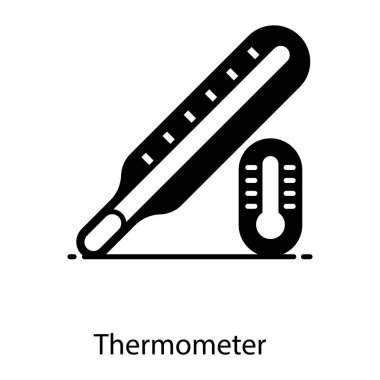 Sıcaklığı ve termometreyi ölçmek için kullanılan bir aygıt 