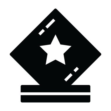 Modern doldurulmuş performans kupası tasarımı 