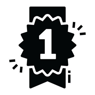 Düzenlenebilir biçimdeki yıldız rozeti simgesi, ayırt edici nesne