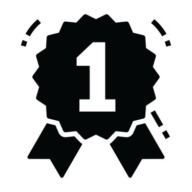 Düzenlenebilir biçimdeki yıldız rozeti simgesi, ayırt edici nesne