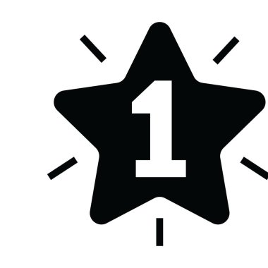 Pozisyon yıldızının vektörü, kıdemli yıldızın düzenlenebilir simgesi