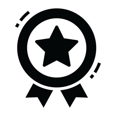 Askeri rozet tasarımı modern dolgu tarzı, kimlik kartı.