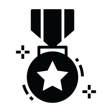 Yıldız başlık simgesi, askeri rütbe moda kabartma tasarımı onur için en iyisi. 