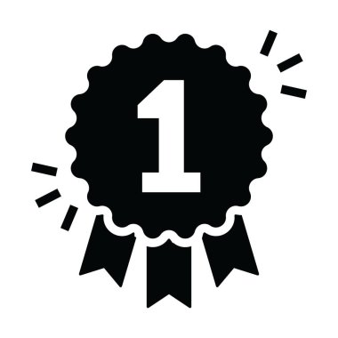 Konum rozet simgesi, düzenlenebilir stilde birincilik rozeti 