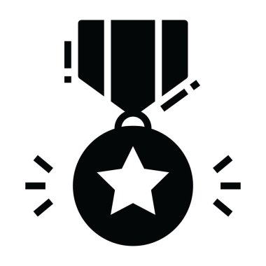 Ordu rozeti tasarımı, modern dolgu tarzı, kimlik kartı.