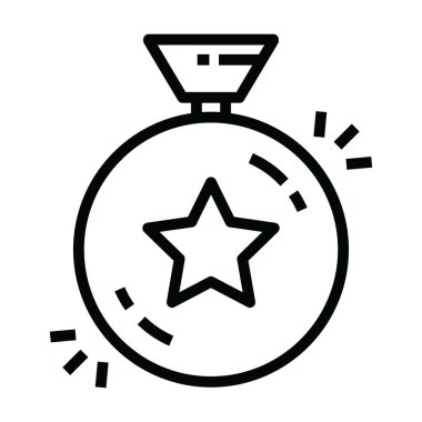 Düzenlenebilir dolgu biçiminde madalya simgesi, kişisel süs olarak kullanılan mühürlü bir metal disk, 