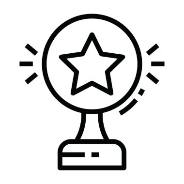 Yıldız kalkanı simgesi, şampiyonluk kupası.