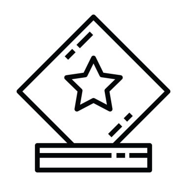 Düzenlenebilir stil arpa rozeti taşıyıcısı, defne rozeti. 