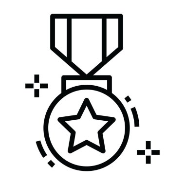 Yıldız başlık simgesi, askeri rütbe moda kabartma tasarımı onur için en iyisi. 