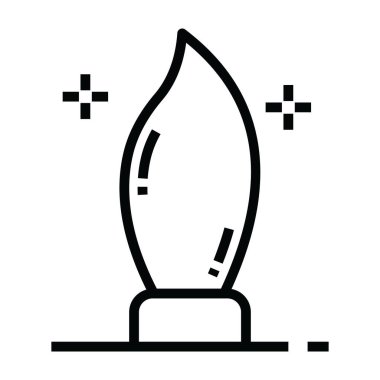 Film ödülünün simge tasarımı, tam biçimli vektör 