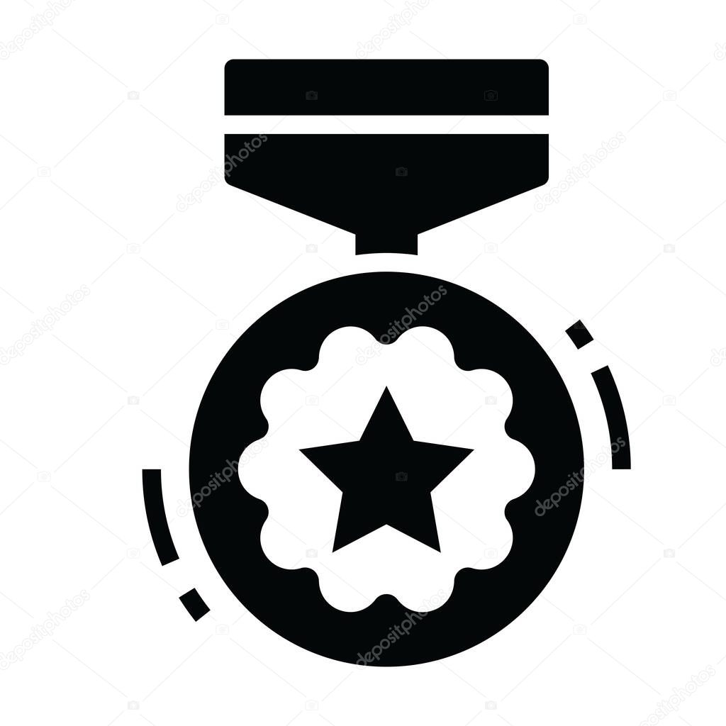 Authoritative military badge icon design, insignia