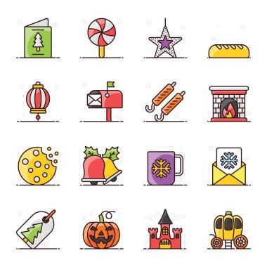 Cadılar Bayramı ve Noel Simgeleri 