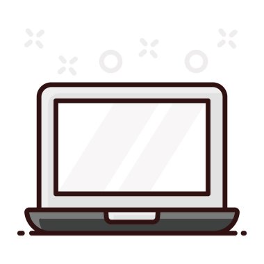 Bir dizüstü bilgisayar, düz bir dizüstü bilgisayar 