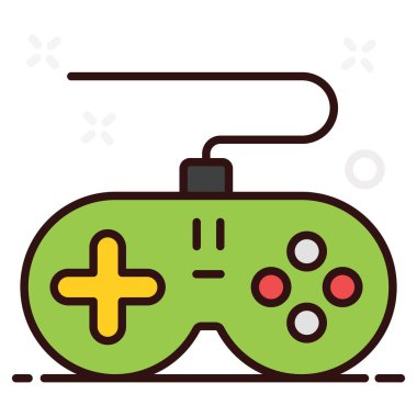 Elektronik oyun denetleyici vektörü, oyun alanı konsepti 