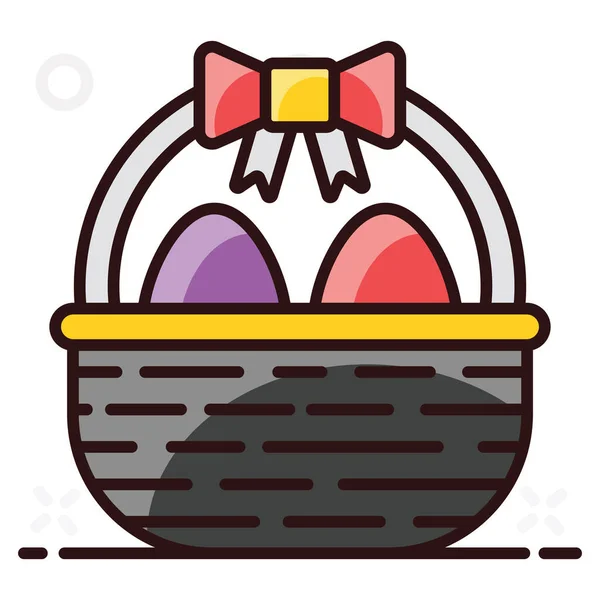 Easter Eggs Vector Design Eggshell Decoration — Stock Vector