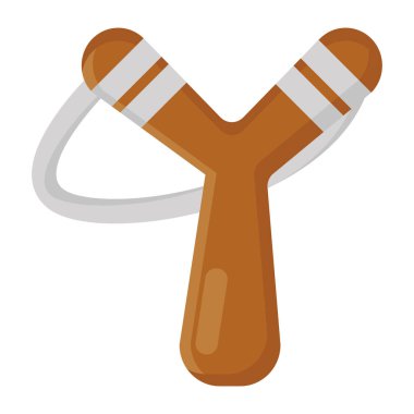 Düzenlenebilir düz stil ahşap sapanın taşıyıcısı 