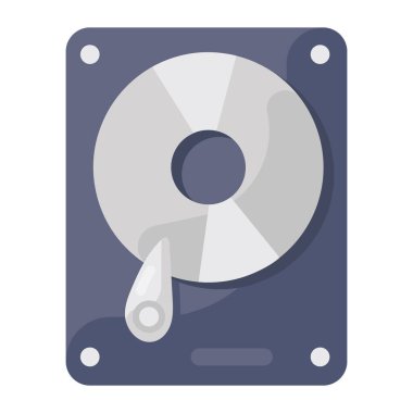 Modern düz biçimli ses eşitleyicisinin vektörü 