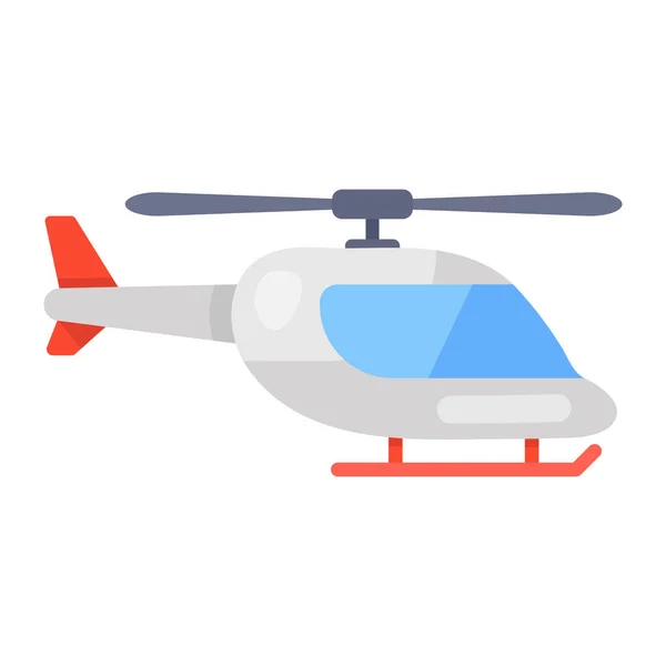 Ícone Plano Editável Ambulância Aérea Transporte Aéreo Médico — Vetor de Stock