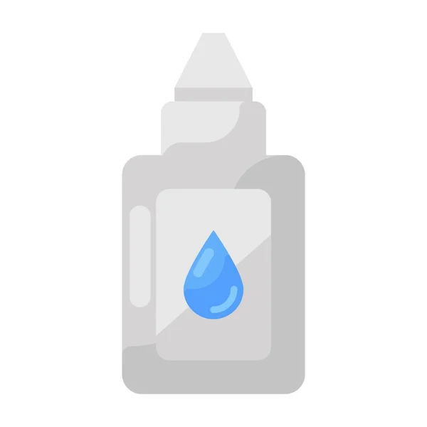 Oil Bottle Icon Design Vector Oil Dropper — Stock Vector