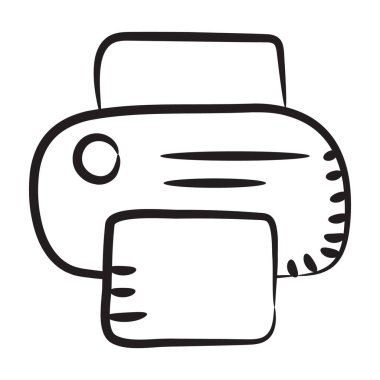 Yazıcı vektör tasarımı, düzenlenebilir biçimdeki yazıcılar 