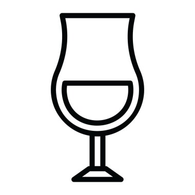 Düzenlenebilir modaya uygun taze soğuk içecek bardağı. 