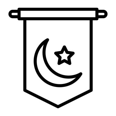 Düzenlenebilir biçimdeki flaglet vektörü 