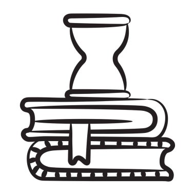 Kitaplı kum saati, çalışma zamanı simgesi kavramı